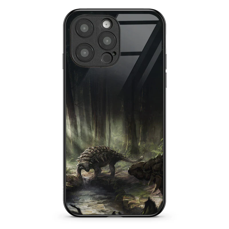 Glass Phone Case Edmontonia of the Deep Forest - Image 72