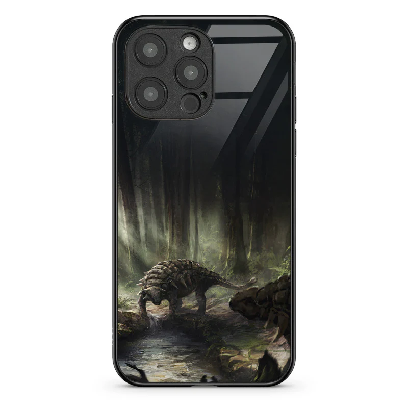 Glass Phone Case Edmontonia of the Deep Forest - Image 80