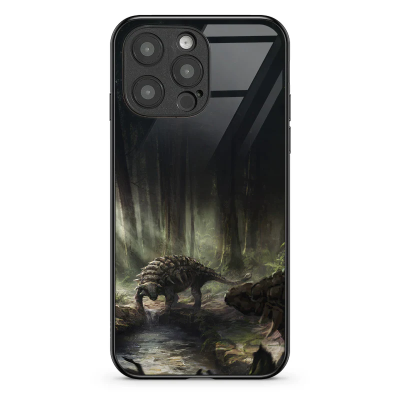 Glass Phone Case Edmontonia of the Deep Forest - Image 81
