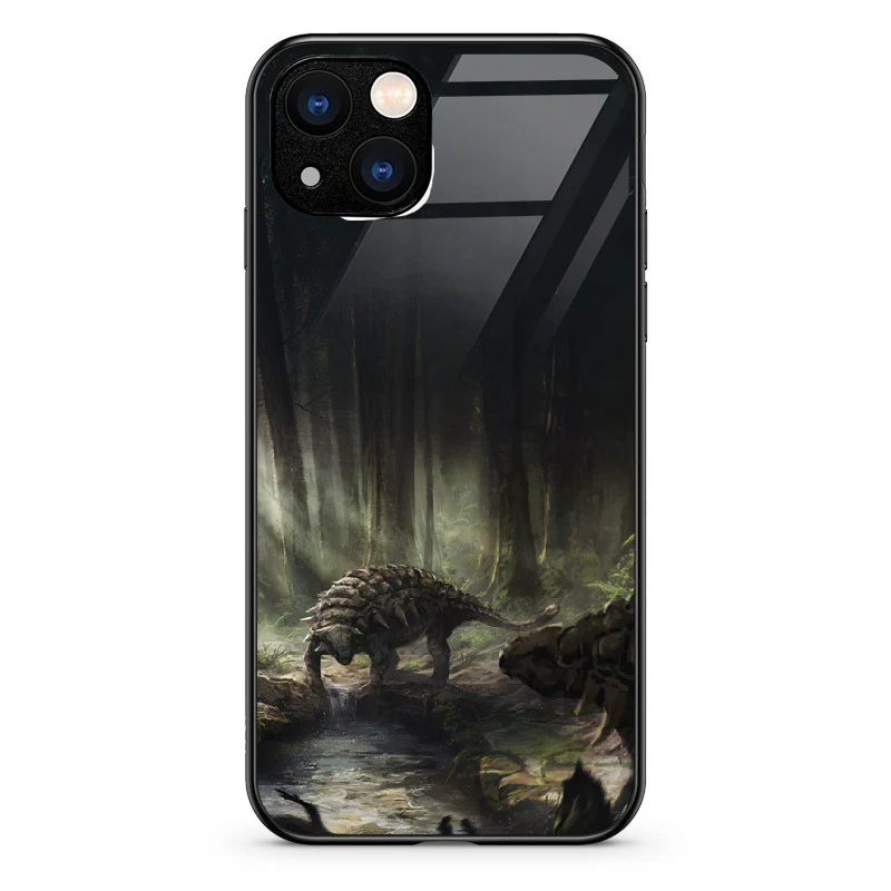 Glass Phone Case Edmontonia of the Deep Forest - Image 82