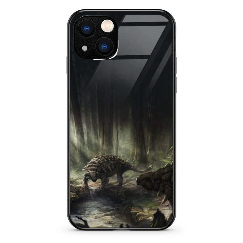 Glass Phone Case Edmontonia of the Deep Forest - Image 83