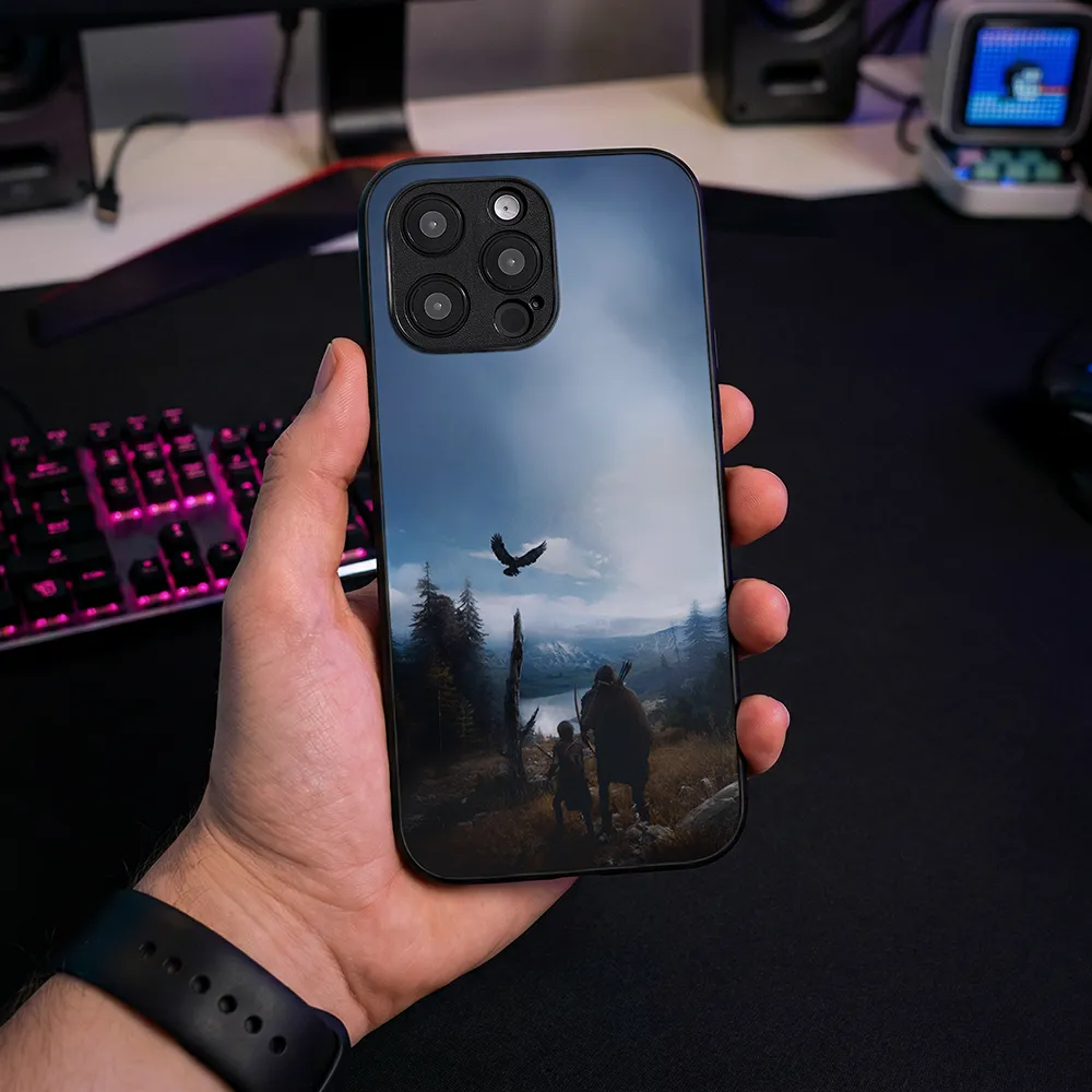 Glass Phone Case Father and Son - Image 2