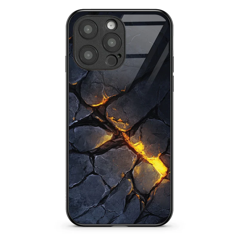 Glass Phone Case Fiery Rift - Image 23