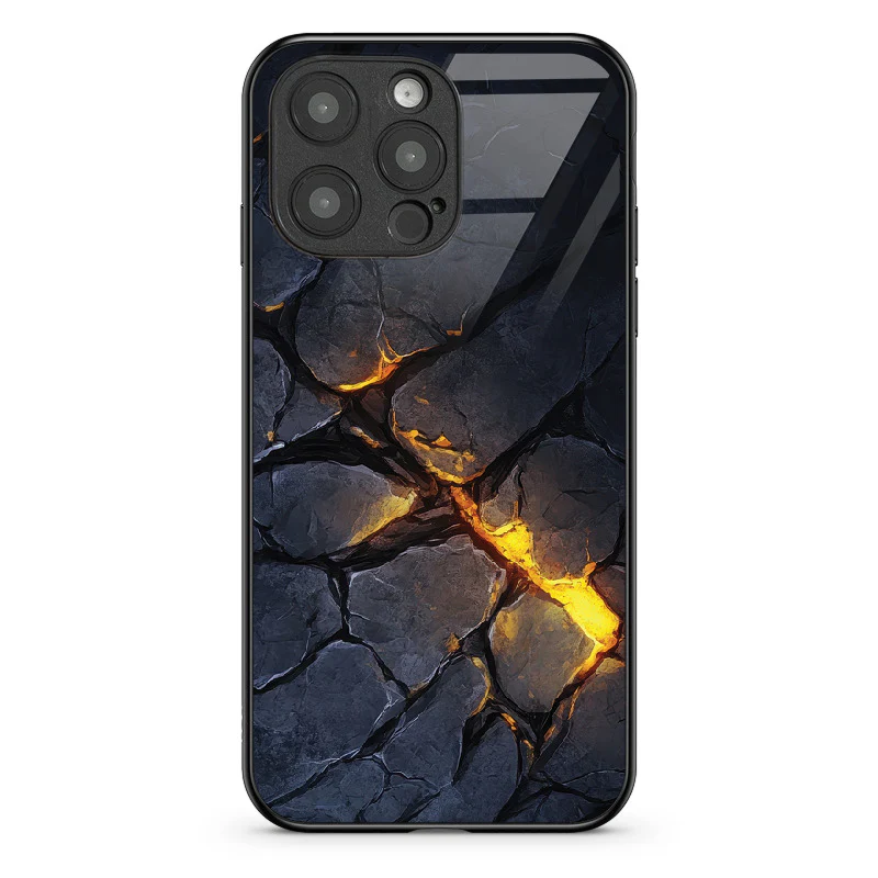 Glass Phone Case Fiery Rift - Image 56