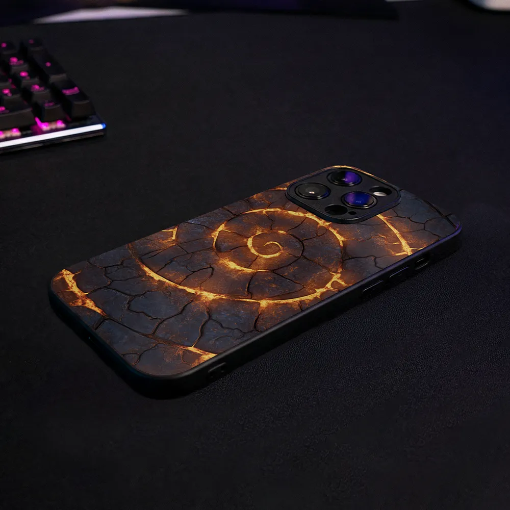 Glass Phone Case Flame Vortex - Image 10