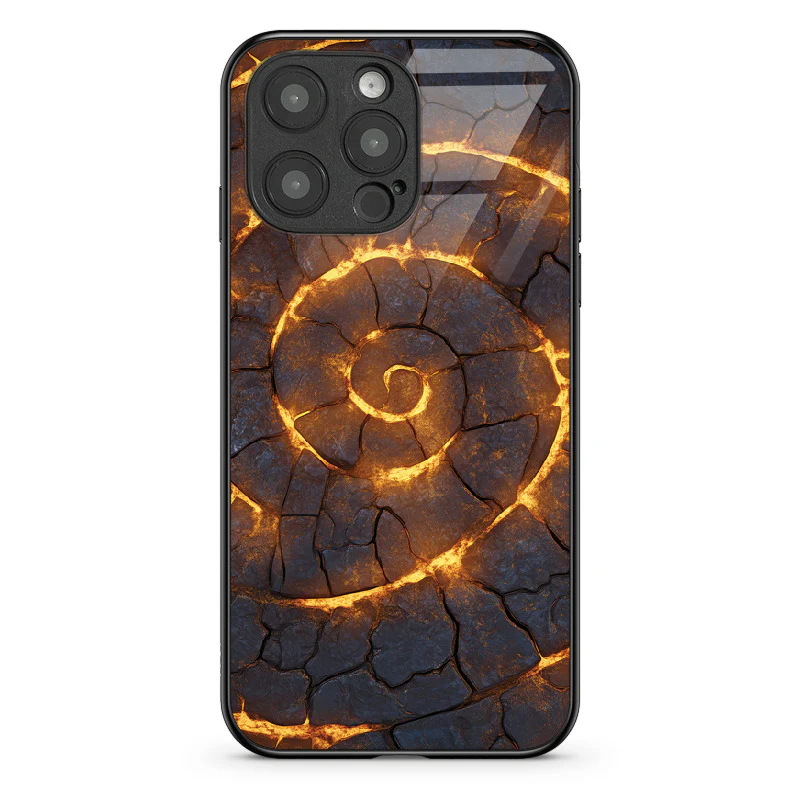 Glass Phone Case Flame Vortex - Image 107
