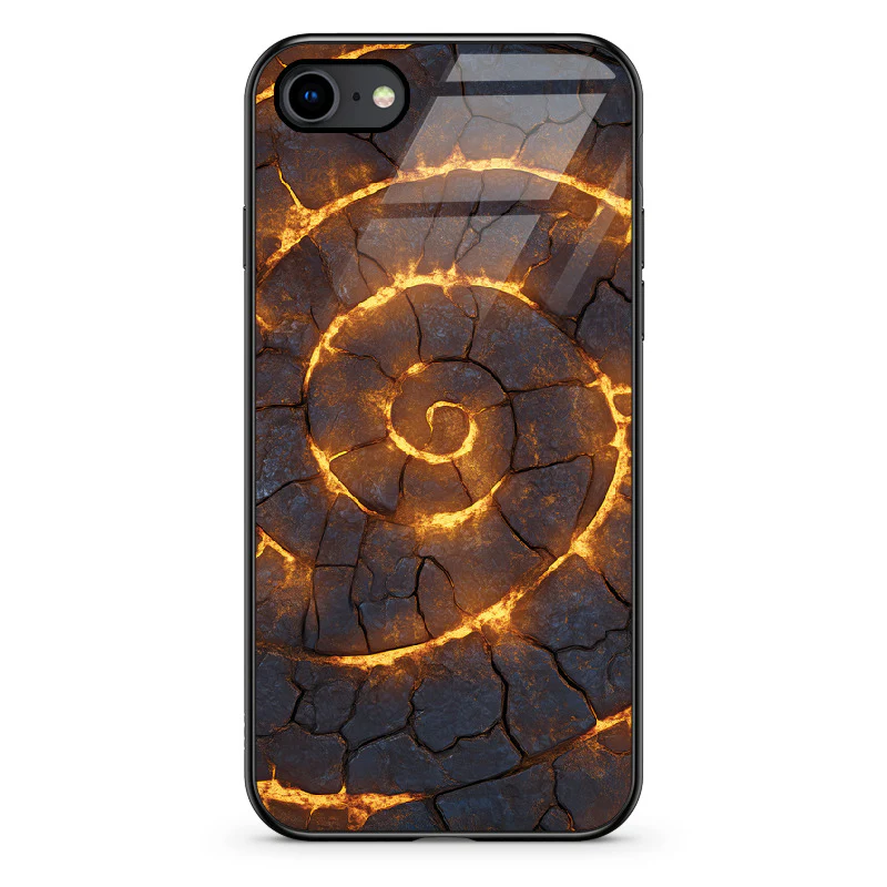 Glass Phone Case Flame Vortex - Image 128