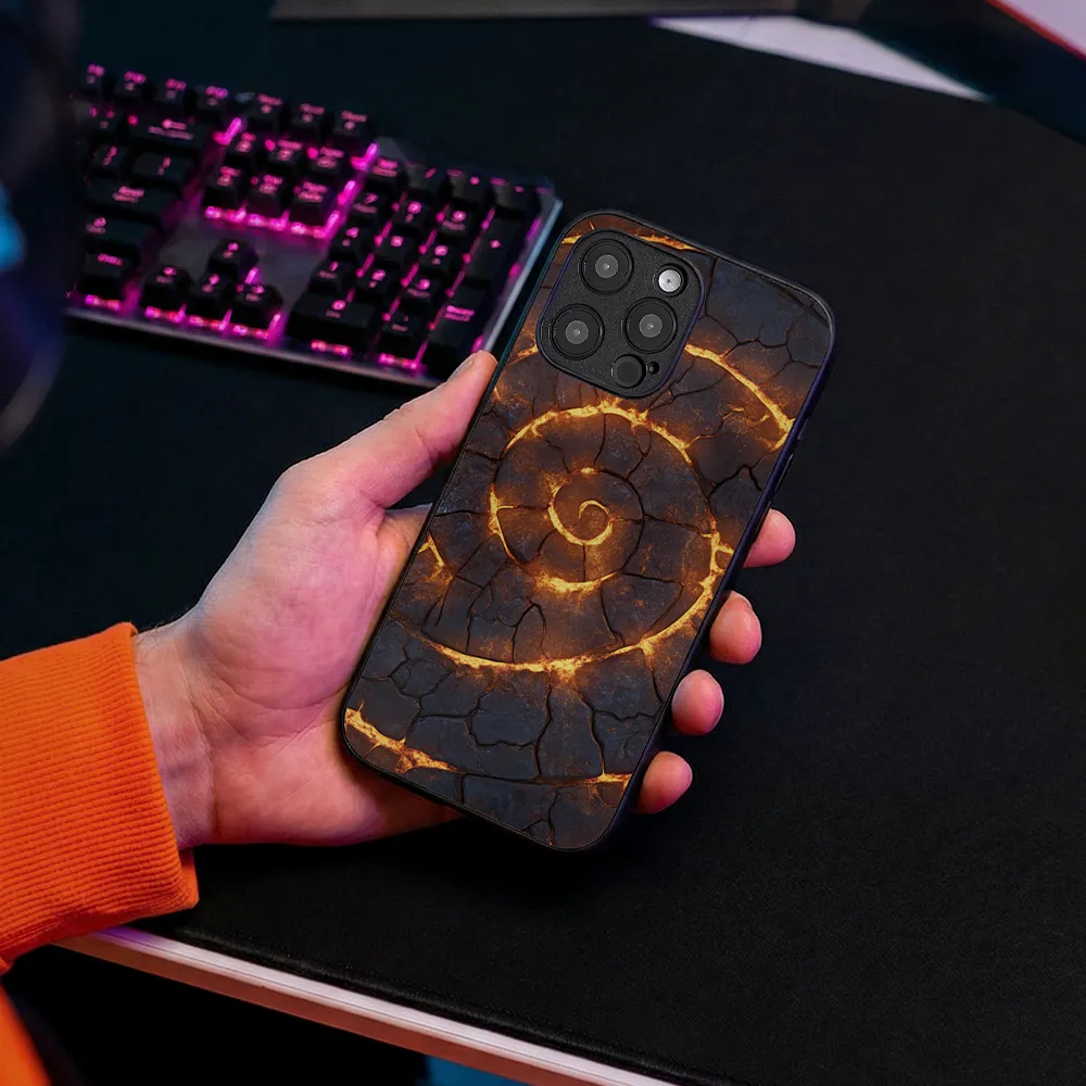 Glass Phone Case Flame Vortex - Image 5
