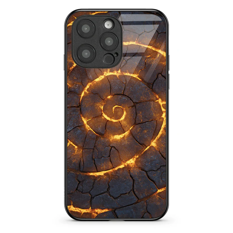 Glass Phone Case Flame Vortex - Image 80
