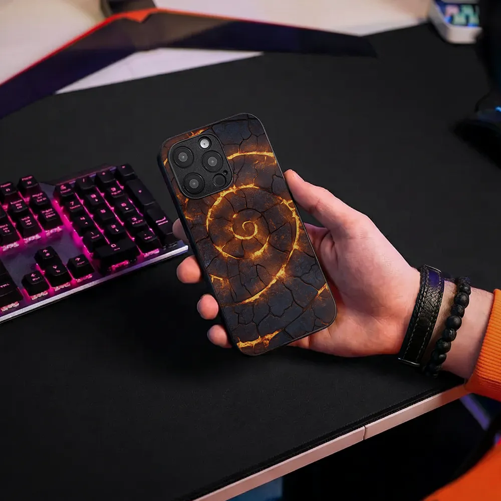 Glass Phone Case Flame Vortex - Image 9