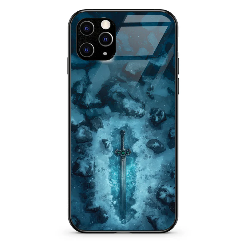 Glass Phone Case Frozen Blade - Image 22