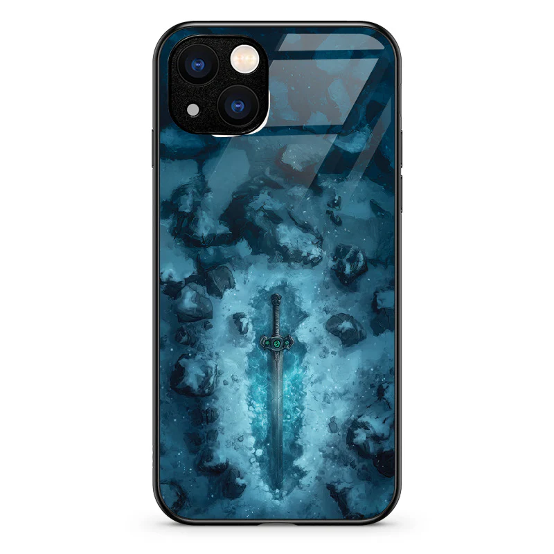 Glass Phone Case Frozen Blade - Image 55