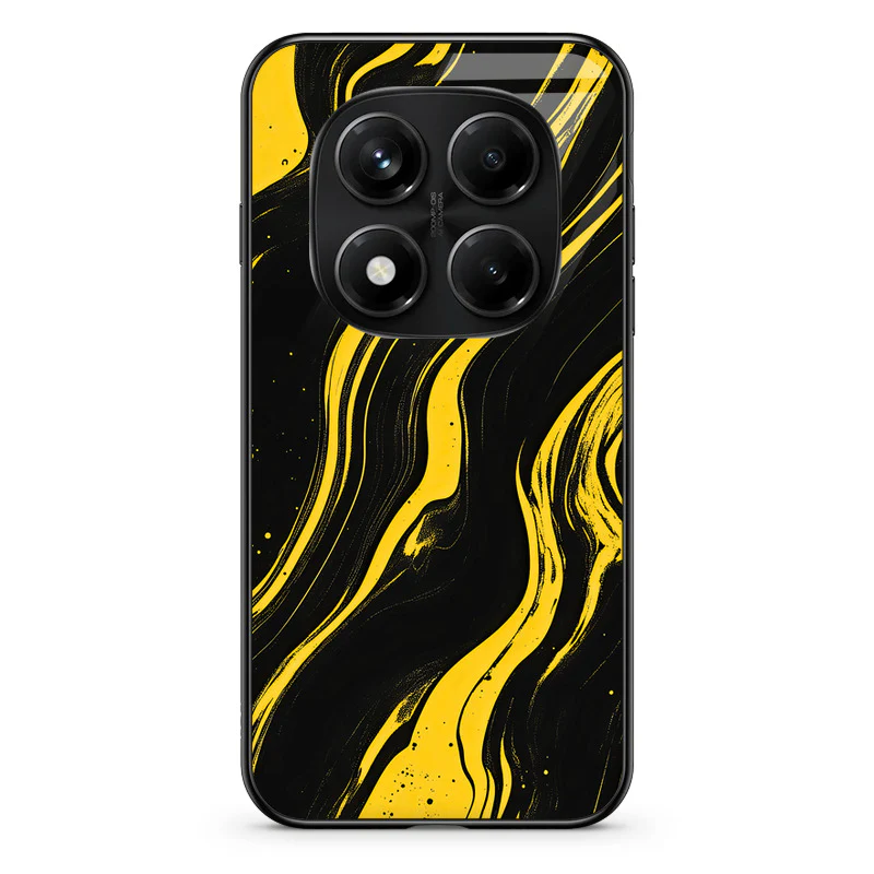 Glass Phone Case Golden Magma - Image 143