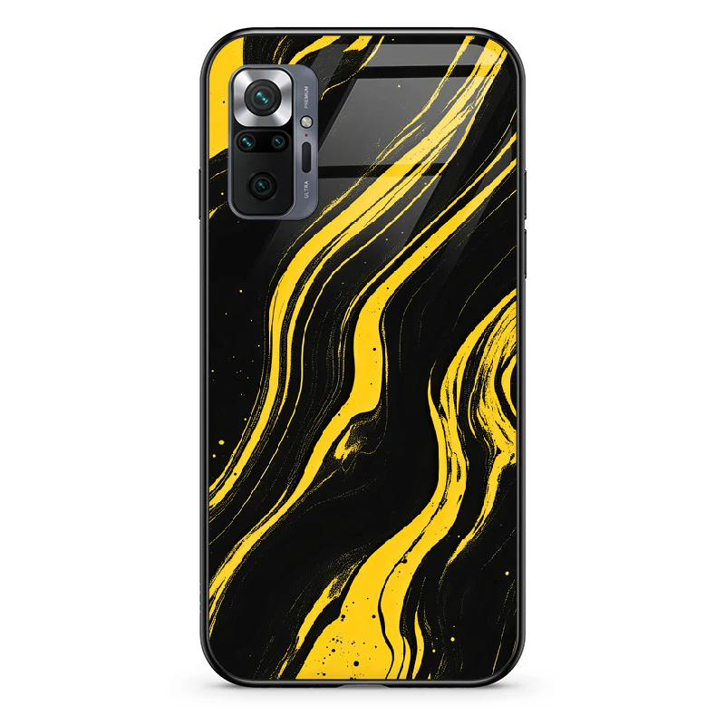 Glass Phone Case Golden Magma - Image 18