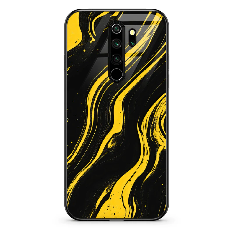 Glass Phone Case Golden Magma - Image 19