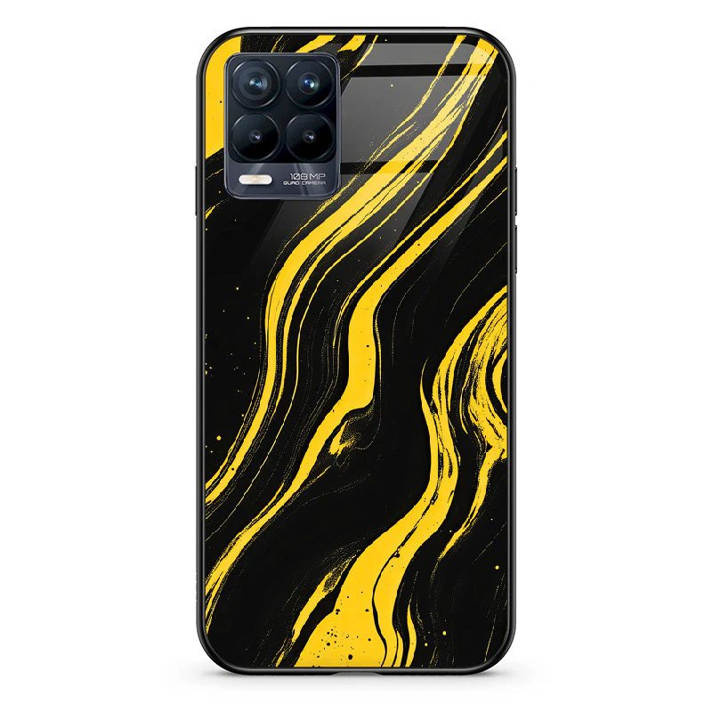 Glass Phone Case Golden Magma - Image 29