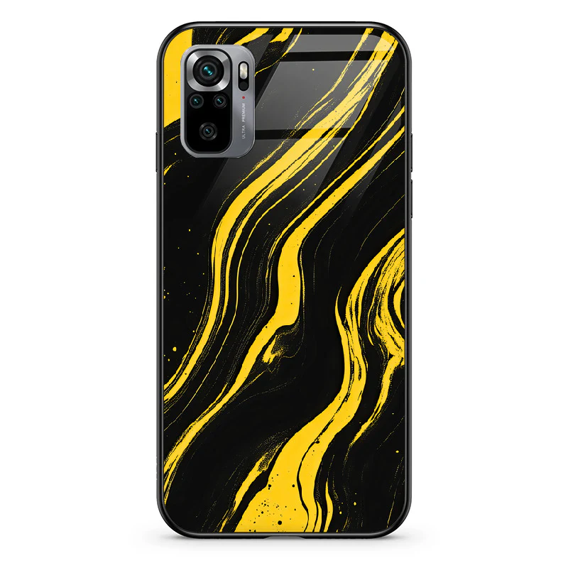 Glass Phone Case Golden Magma - Image 47