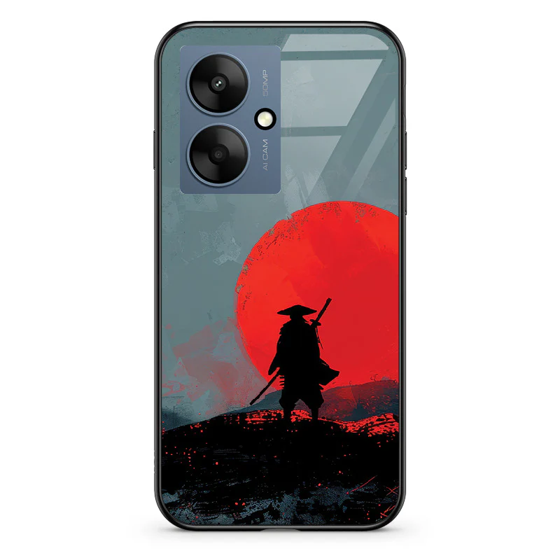 Glass Phone Case Grey Samurai - Image 104