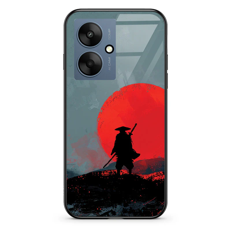 Glass Phone Case Grey Samurai - Image 105