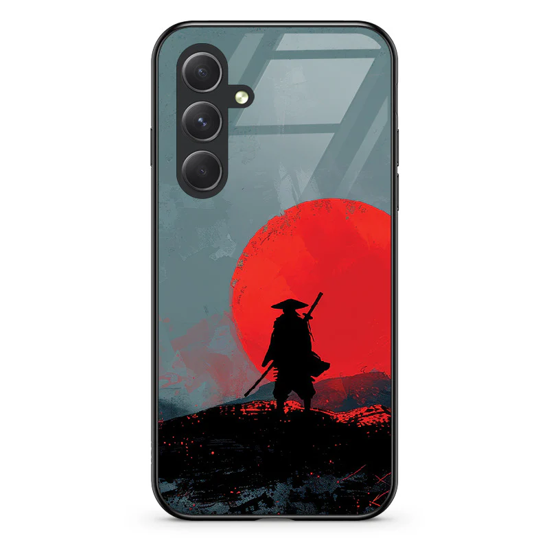 Glass Phone Case Grey Samurai - Image 113