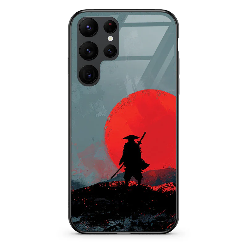 Glass Phone Case Grey Samurai - Image 119
