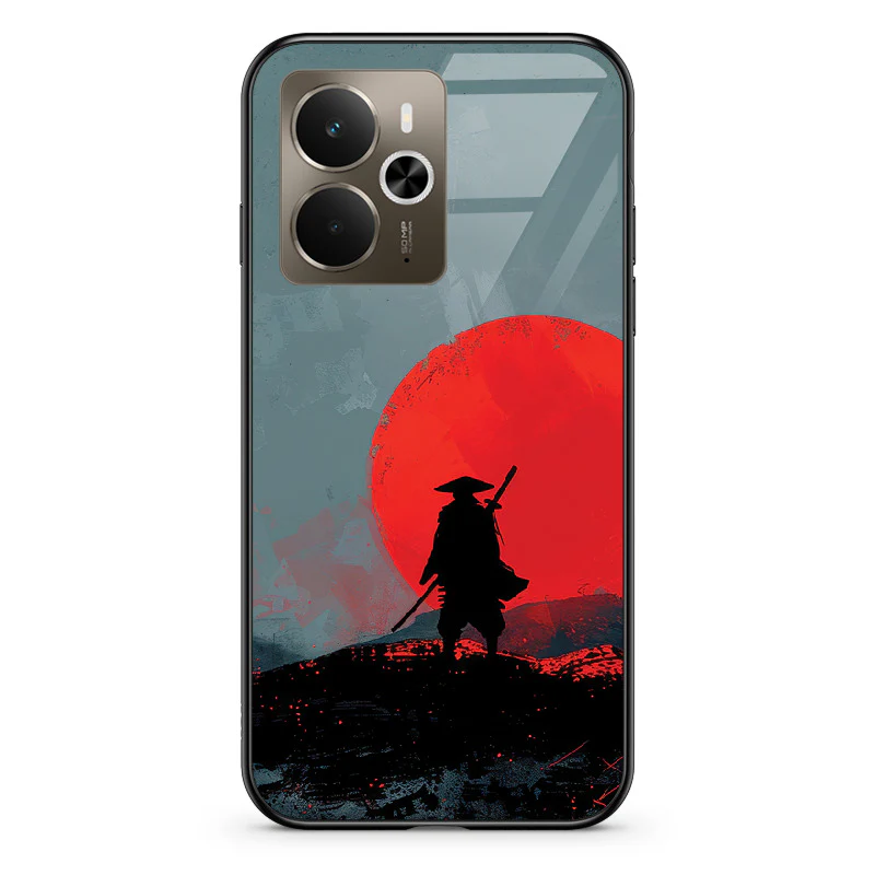 Glass Phone Case Grey Samurai - Image 130