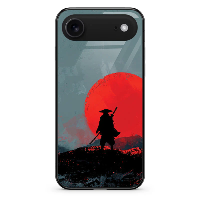 Glass Phone Case Grey Samurai - Image 132