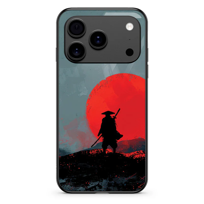 Glass Phone Case Grey Samurai - Image 133