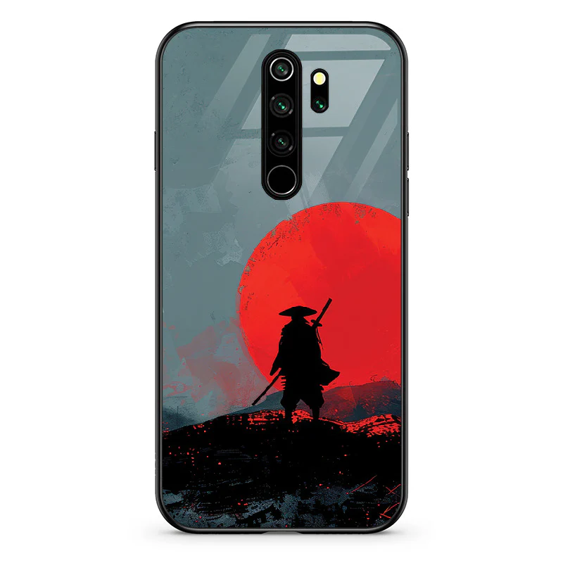 Glass Phone Case Grey Samurai - Image 19