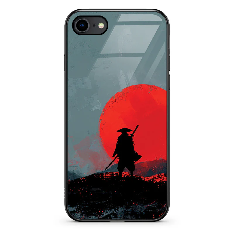 Glass Phone Case Grey Samurai - Image 24