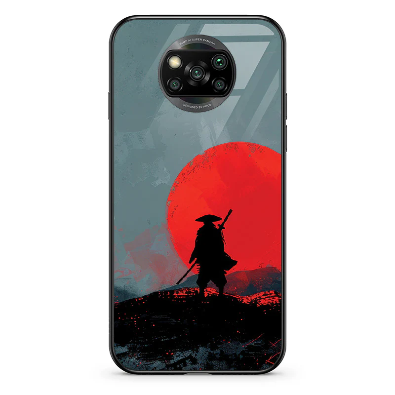 Glass Phone Case Grey Samurai - Image 30