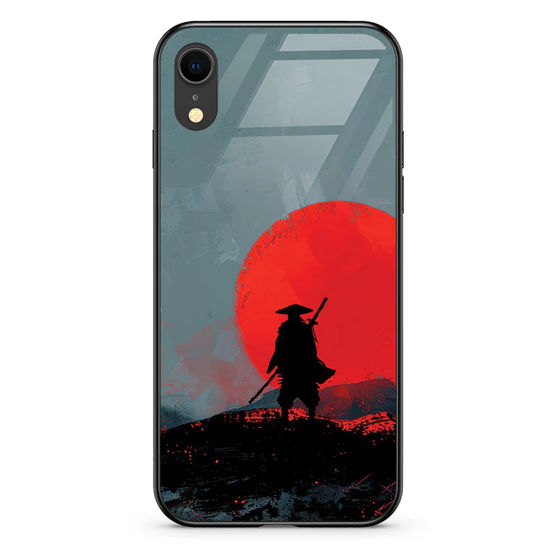 Glass Phone Case Grey Samurai - Image 53