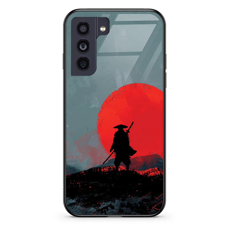 Glass Phone Case Grey Samurai - Image 57
