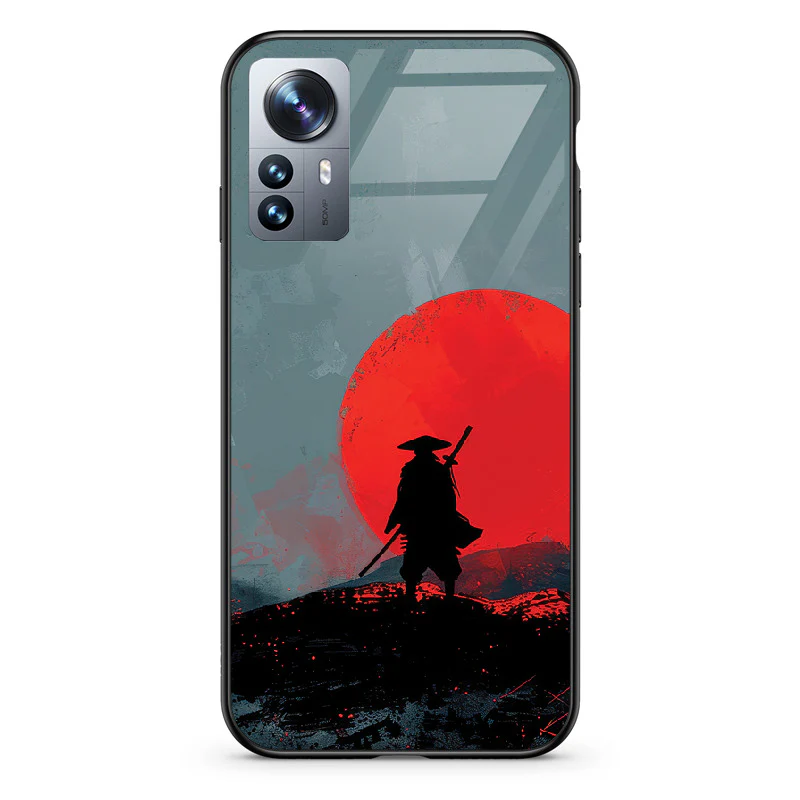 Glass Phone Case Grey Samurai - Image 77