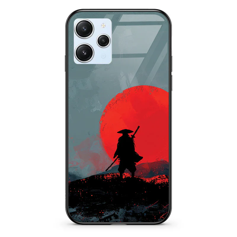 Glass Phone Case Grey Samurai - Image 79