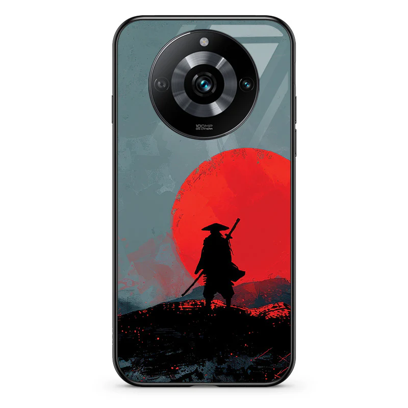 Glass Phone Case Grey Samurai - Image 86