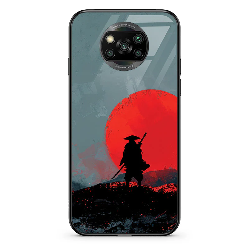 Glass Phone Case Grey Samurai - Image 89