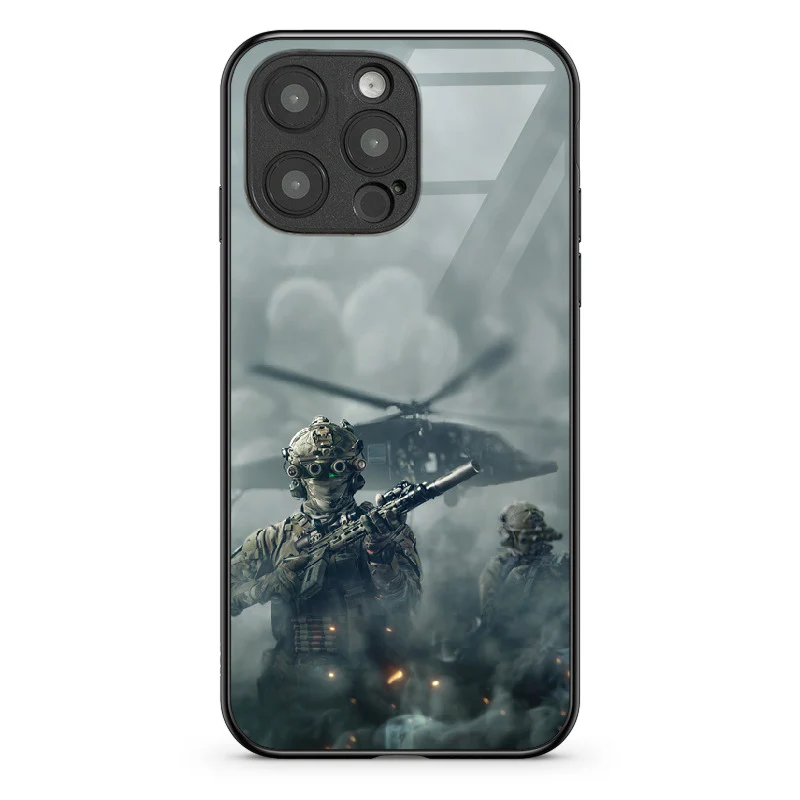 Glass Phone Case GROM Military Unit Of Special Forces - Image 108