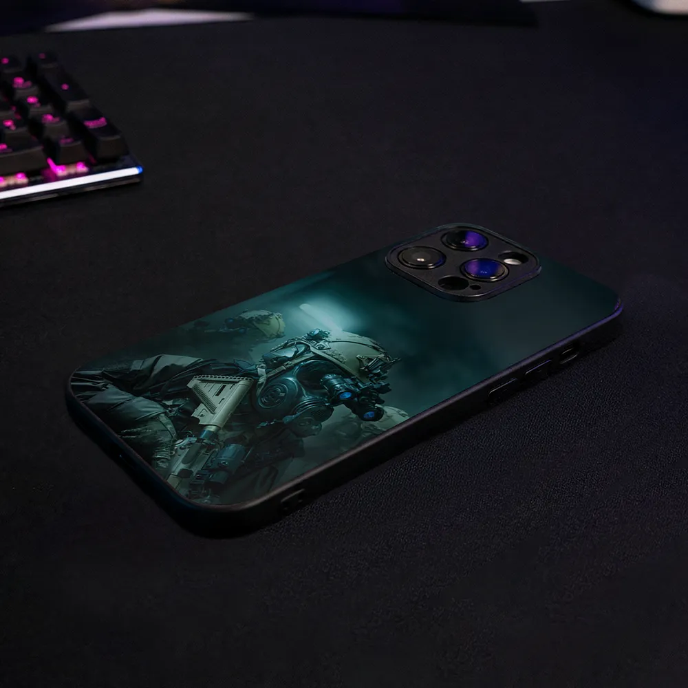 Glass Phone Case GROM Military Unit Of Special Forces - Image 10