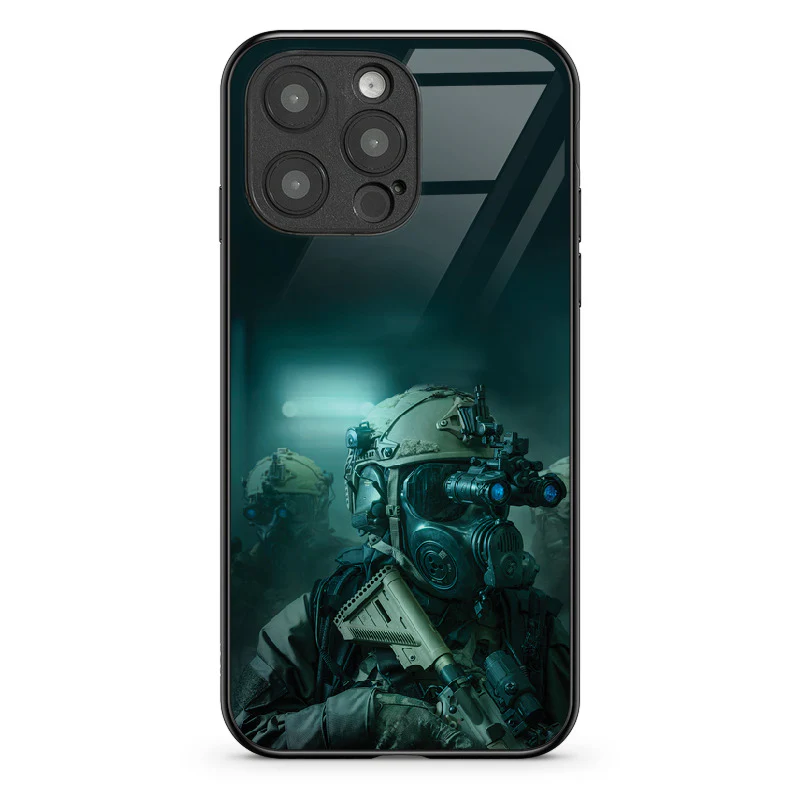 Glass Phone Case GROM Military Unit Of Special Forces - Image 108