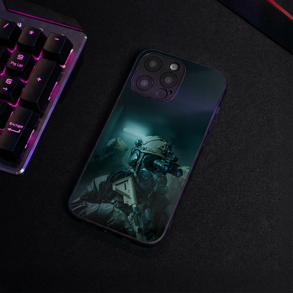 Glass Phone Case GROM Military Unit Of Special Forces - Image 4