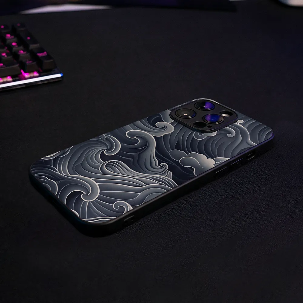 Glass Phone Case Huge Waves - Image 10
