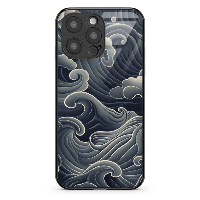 Glass Phone Case Huge Waves - Image 108