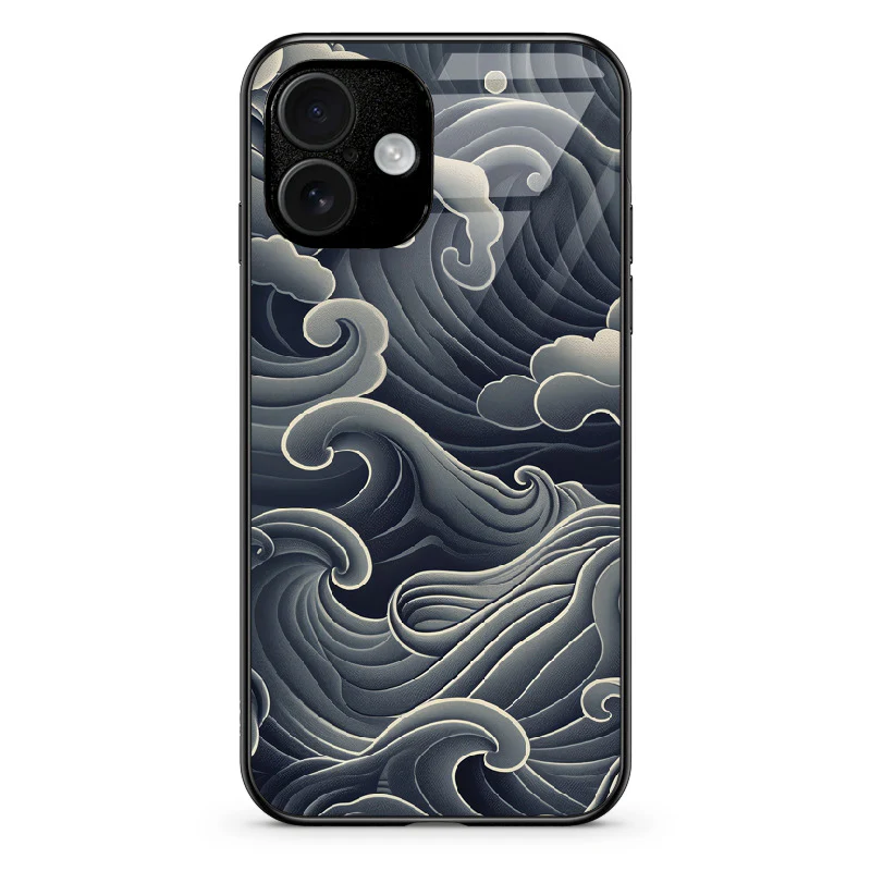 Glass Phone Case Huge Waves - Image 109