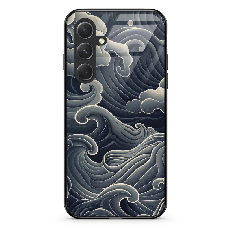 Glass Phone Case Huge Waves - Image 123