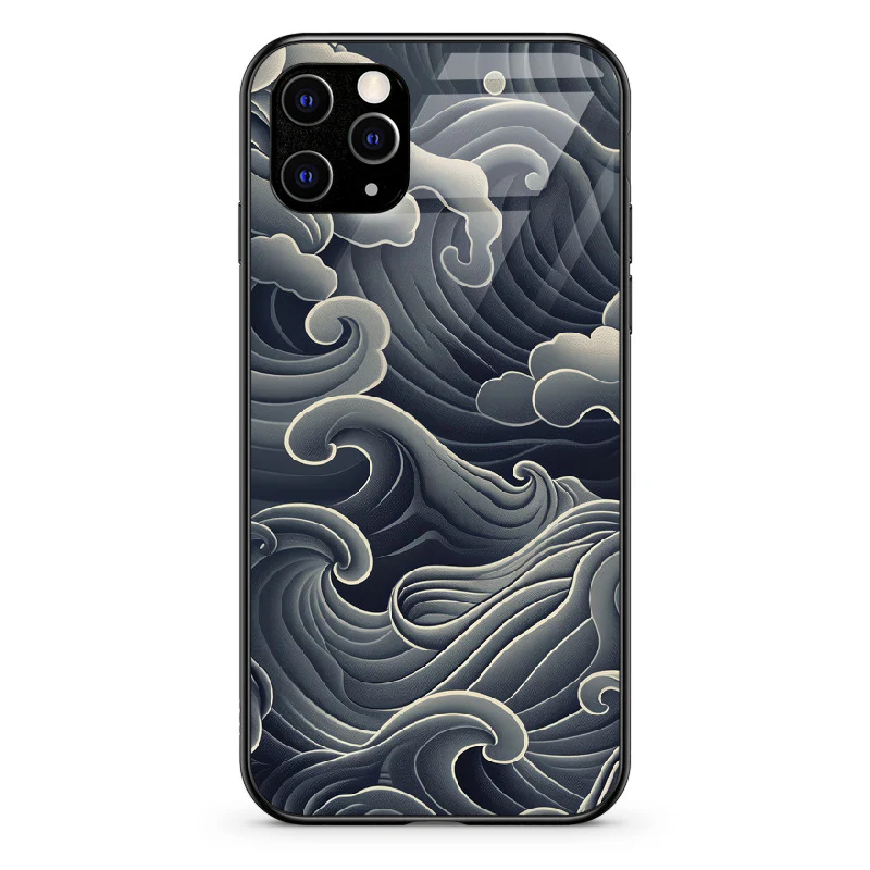 Glass Phone Case Huge Waves - Image 22