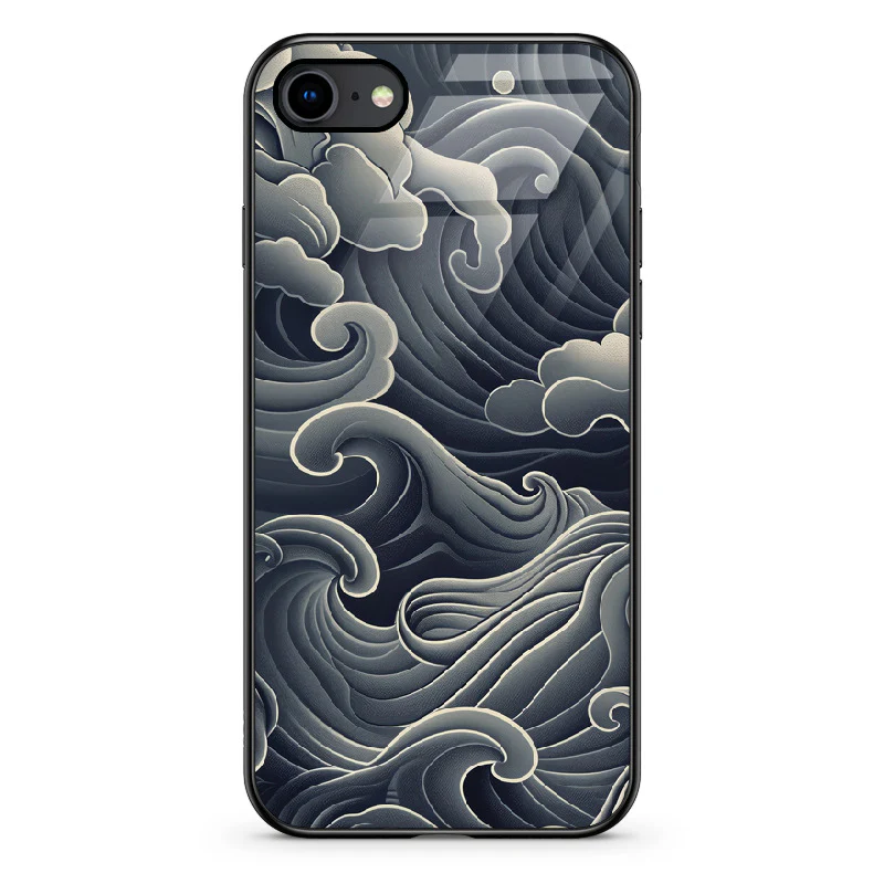 Glass Phone Case Huge Waves - Image 24
