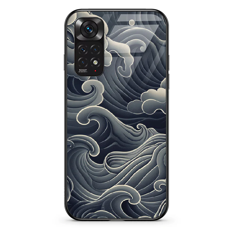 Glass Phone Case Huge Waves - Image 45