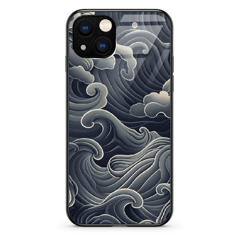Glass Phone Case Huge Waves - Image 55