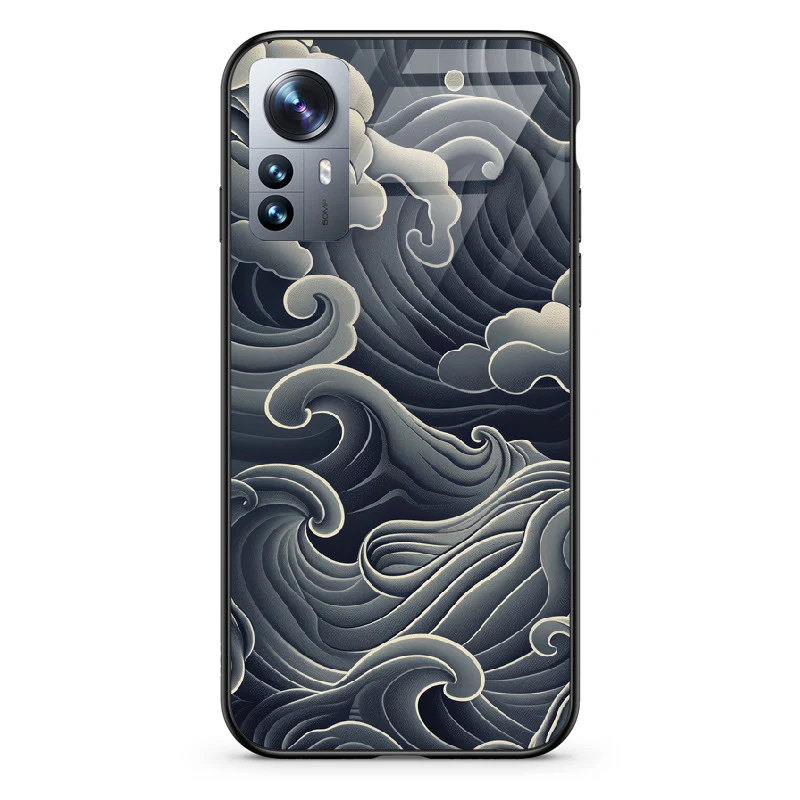 Glass Phone Case Huge Waves - Image 77